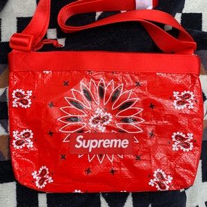 Supreme Banadana Tarp Side Bag (new)